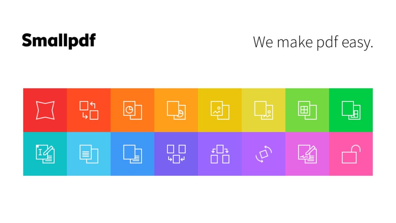 Smallpdf: Converta E Crie PDFs