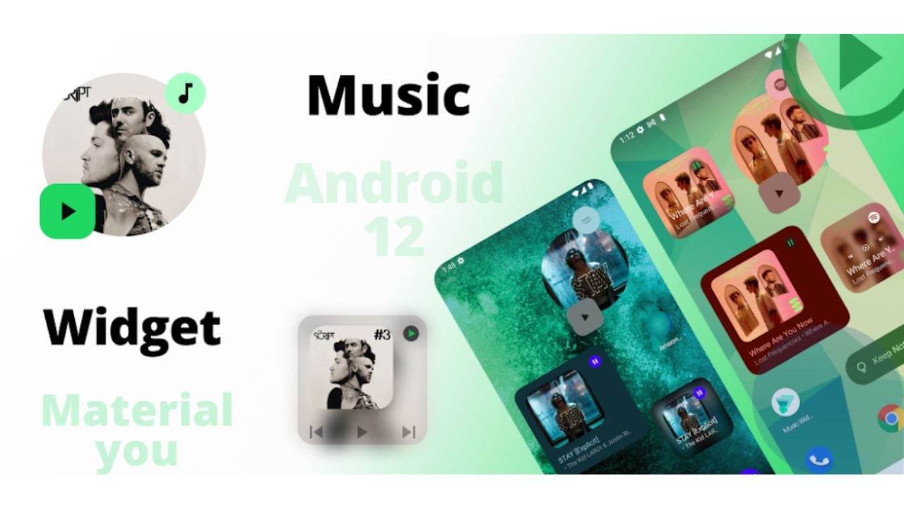 Music Widget Android 12