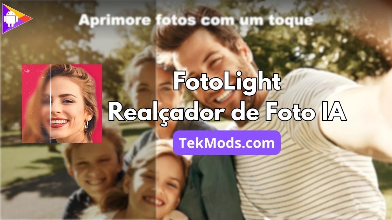 FotoLight - Realçador de Foto IA