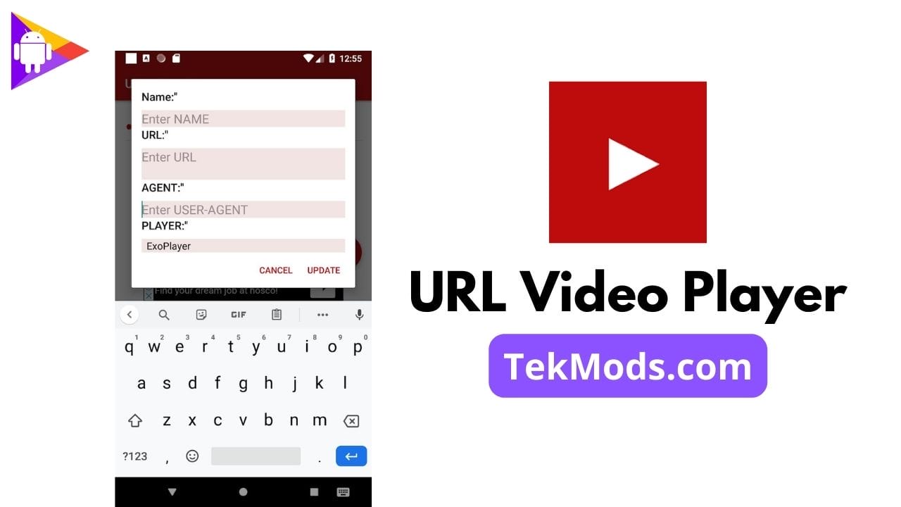 URL Video Player