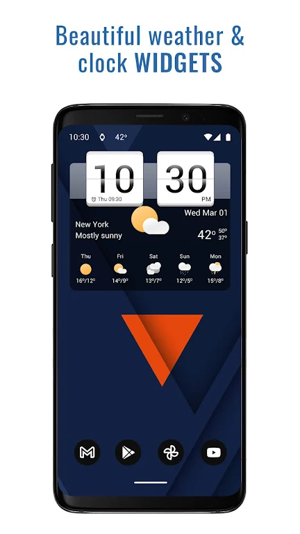 Sense Flip Clock & Weather Pro Mod Apk