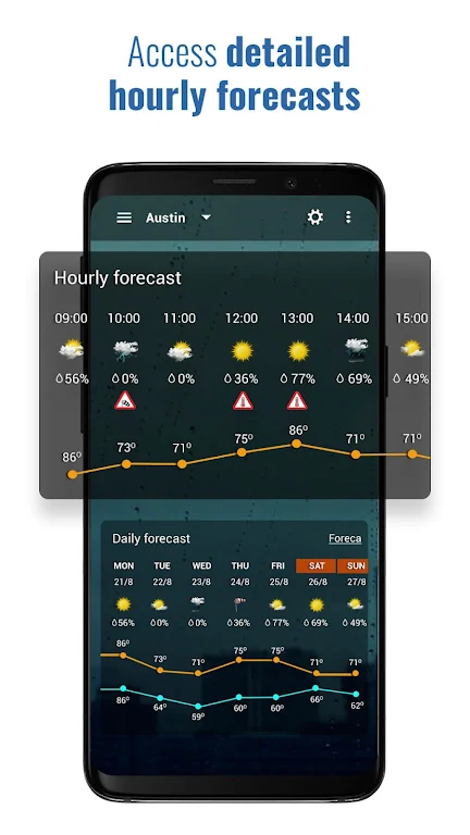 Sense Flip Clock & Weather Premium Apk
