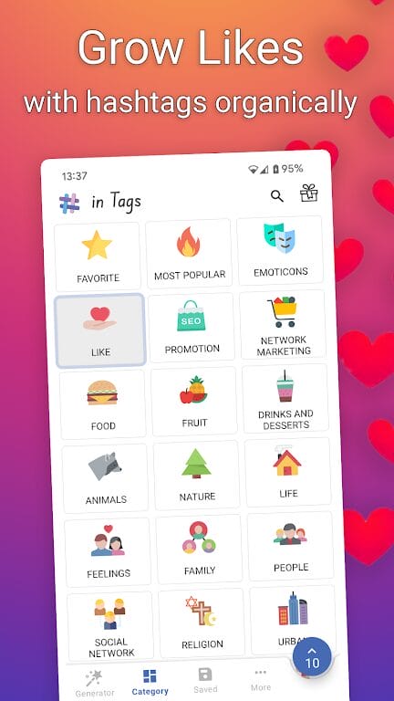 Download in Tags
