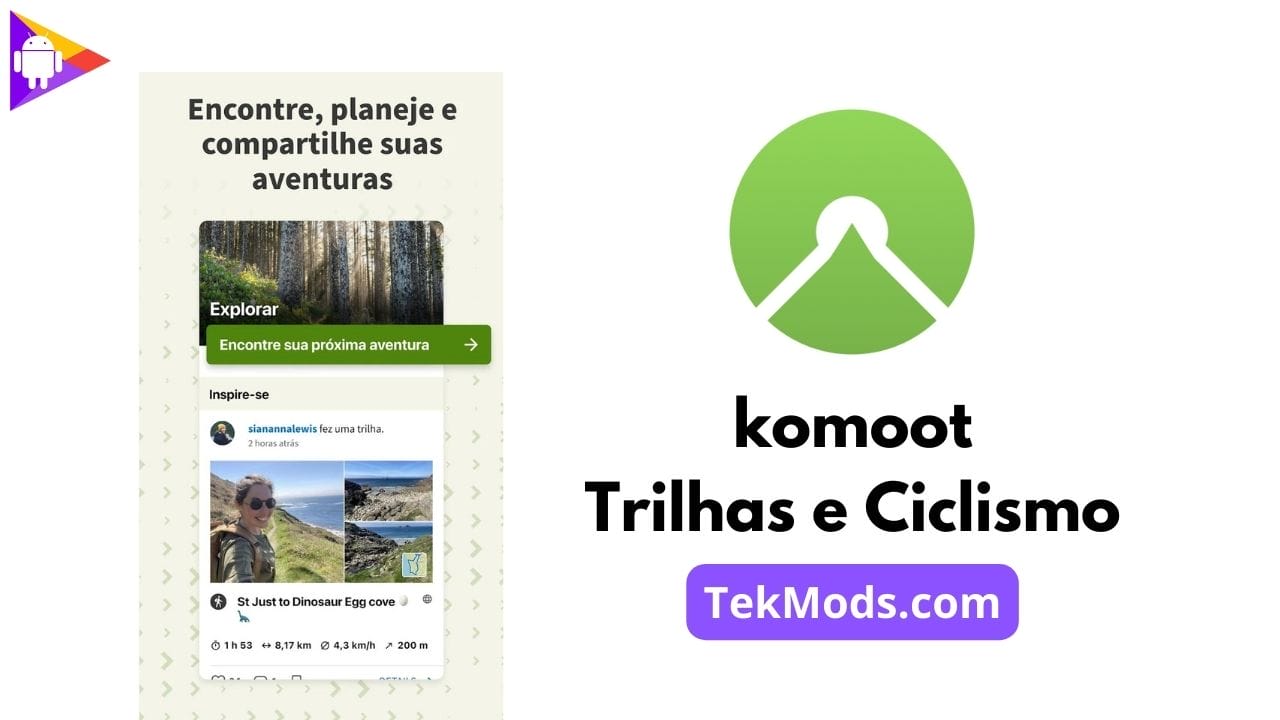 Komoot: Trilhas E Ciclismo