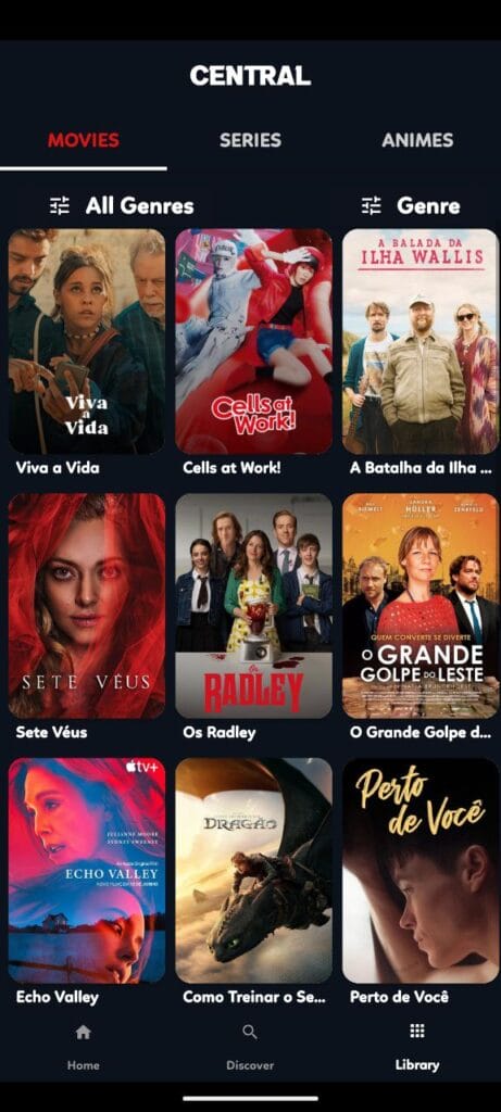 Central Play Séries Apk