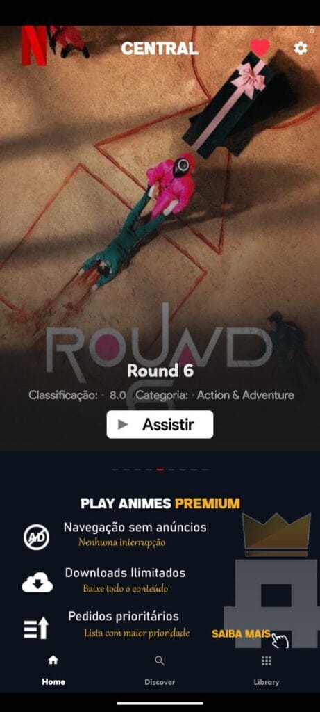 Central Play Séries Premium Apk