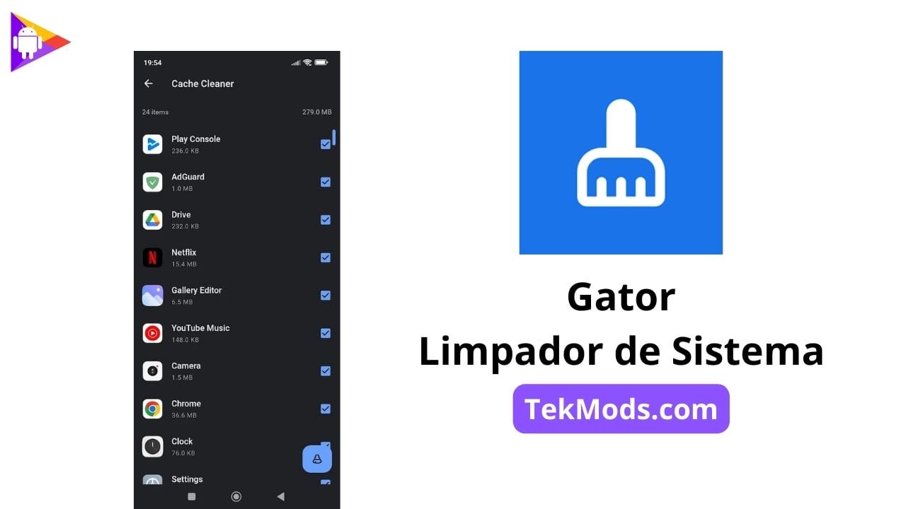Gator – Limpador de Sistema