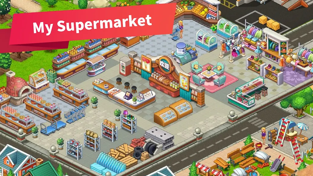 My Supermarket Story Apk Mod