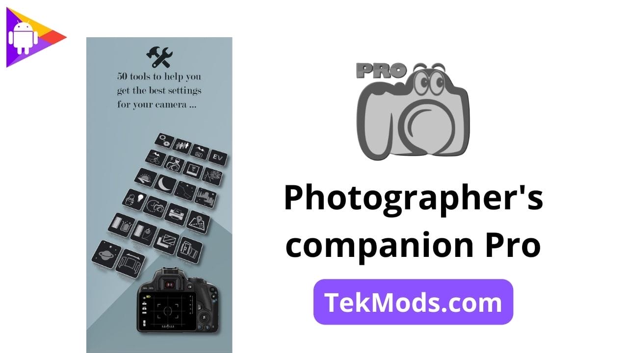 Photographer's companion Pro
