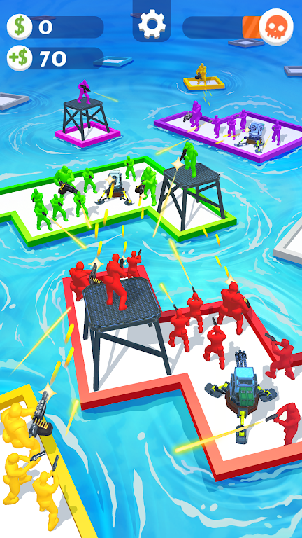 War Of Rafts Mod Apk