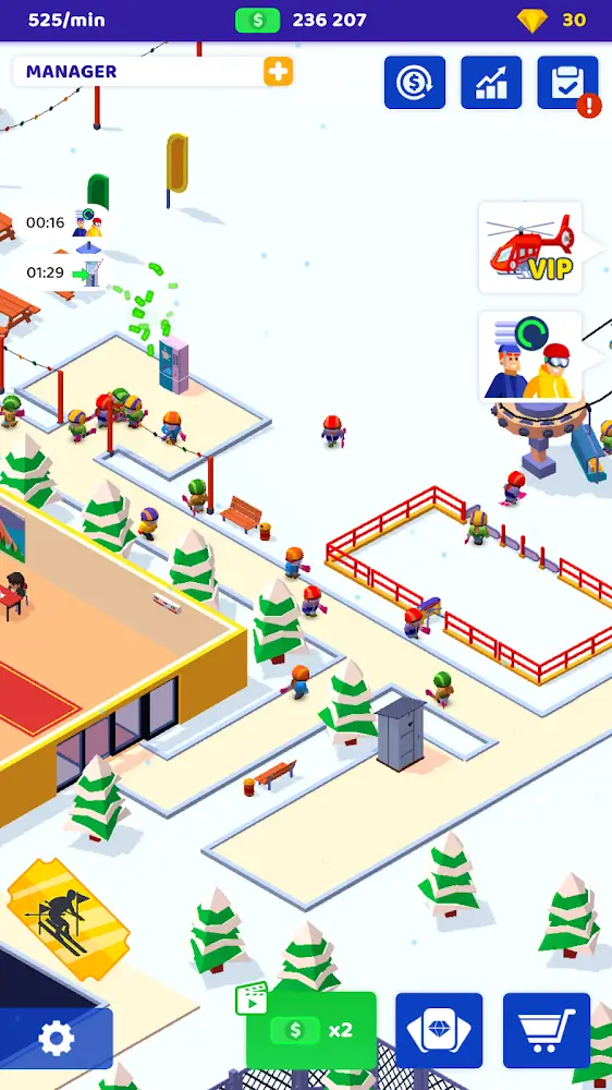 Download Ski Resort Idle Snow Tycoon