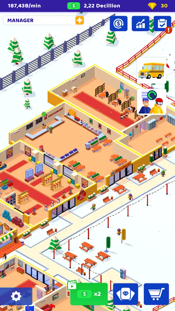 Download Ski Resort Idle Snow Tycoon Mod