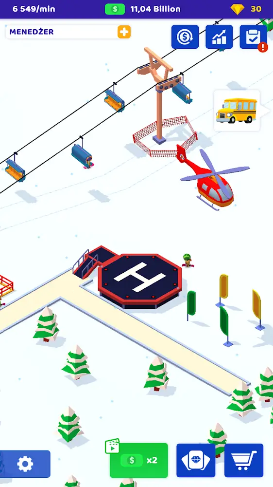 Ski Resort Idle Snow Tycoon Mod Apk Download