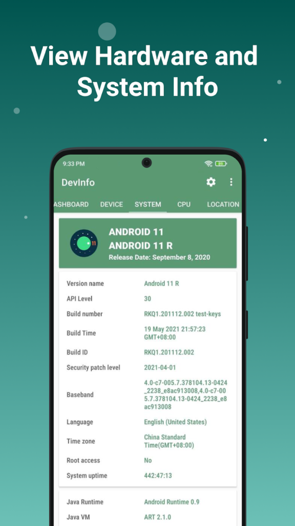 Device Info View Phone Info Apk