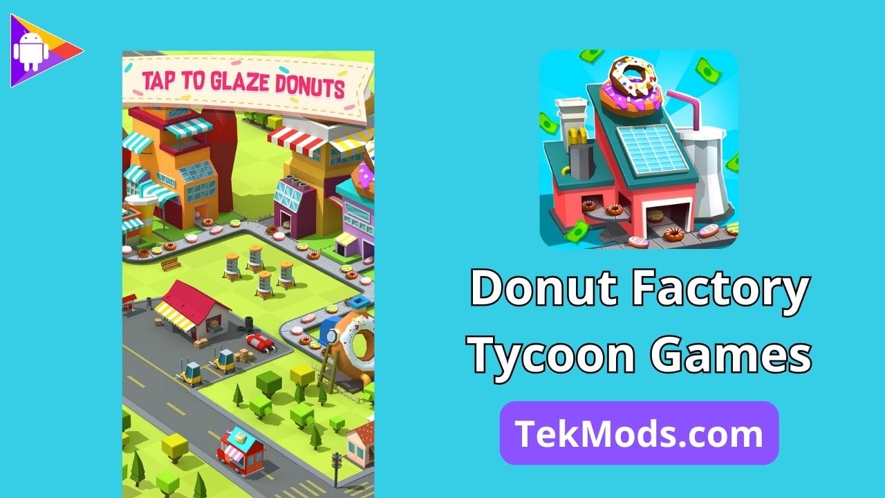 Donut Factory Tycoon Games
