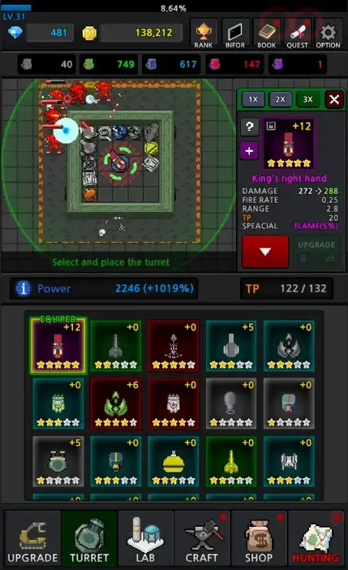 Grow Turret Mod Apk Unlimited Money