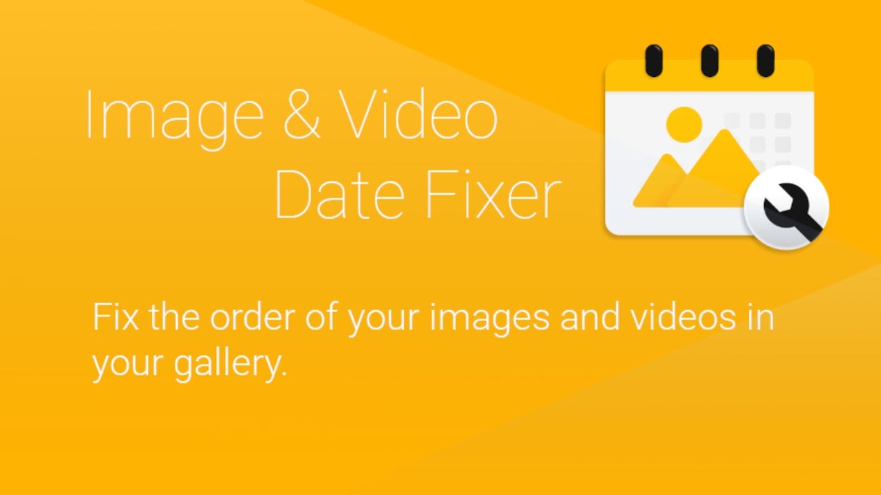 EXIF Image & Video Date Fixer