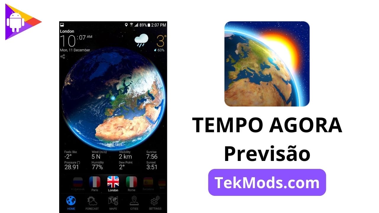 TEMPO AGORA – Previsão