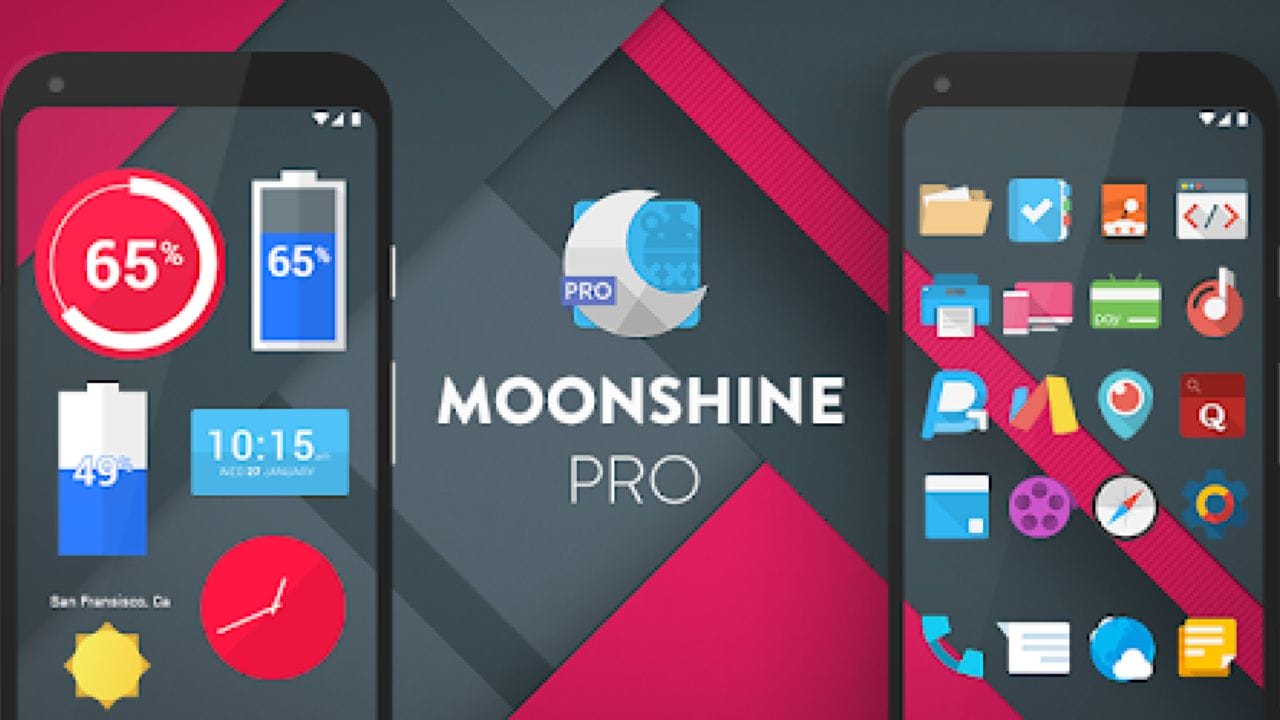 Moonshine Pro - Icon Pack
