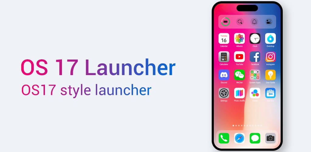 OS17 Launcher, i OS17 Theme