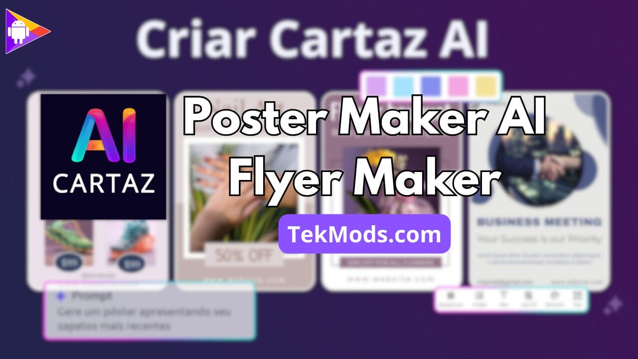 Cartaz AI Poster Maker, Flyer
