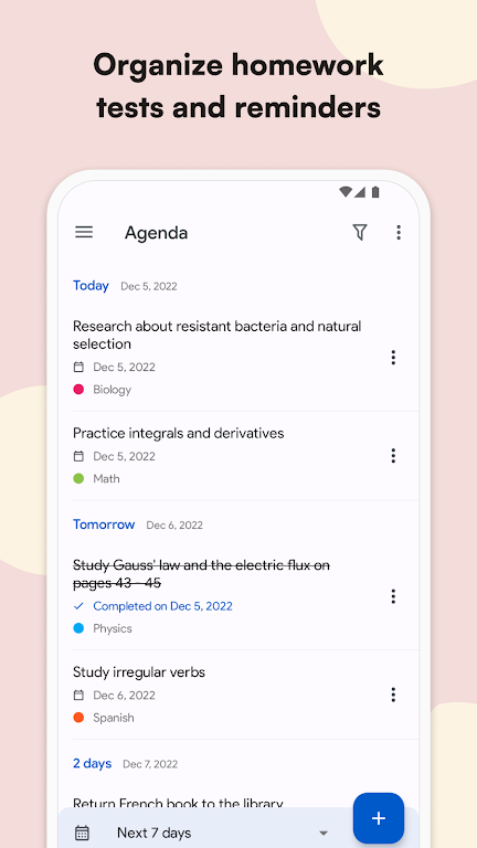 School Planner App