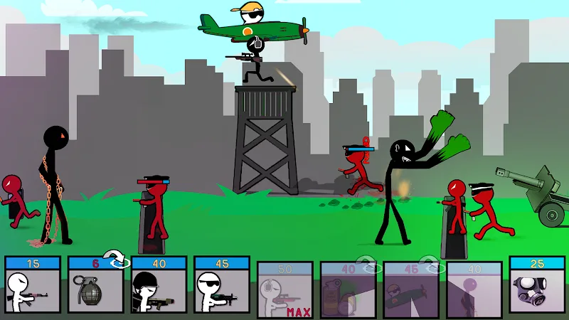 Stickman Trenches Free no Download