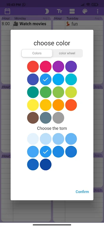 Weekly Planner App