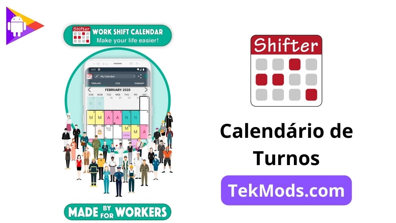 Calendário de Turnos