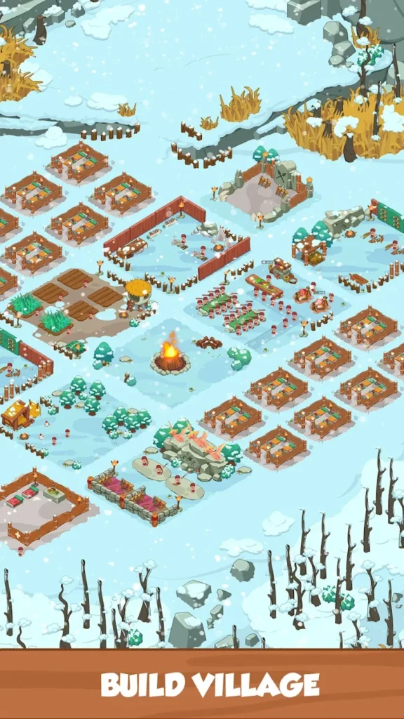 Download Icy Village Tycoon Survival Mod Apk