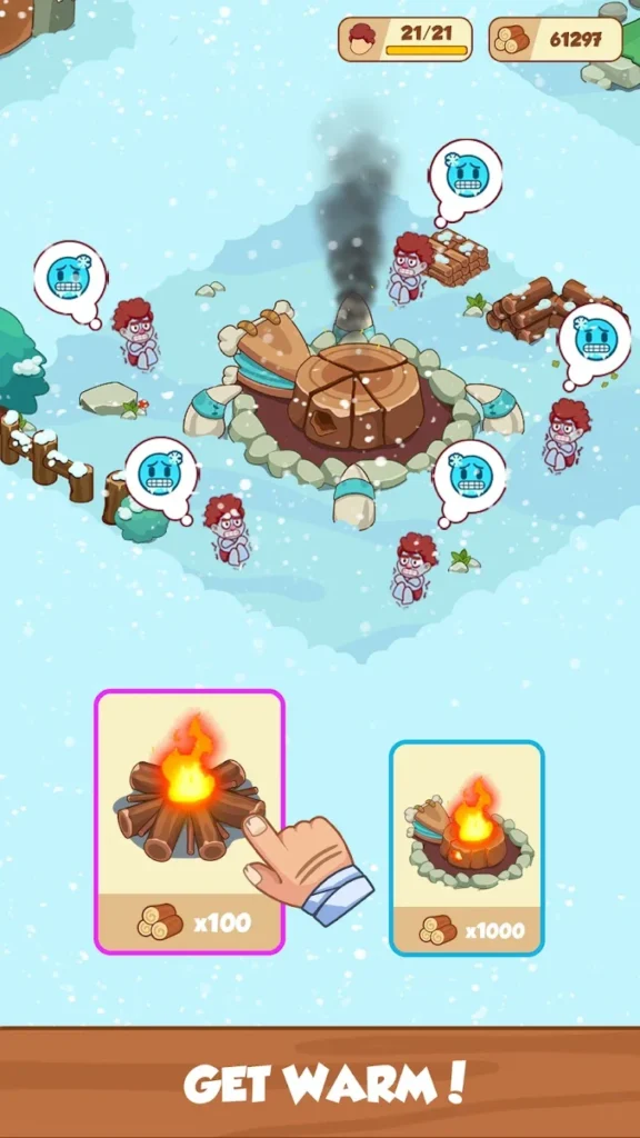 Icy Village Tycoon Survival Apk