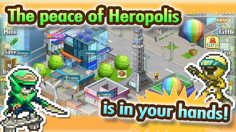 Legends Of Heropolis Offline Mod Apk