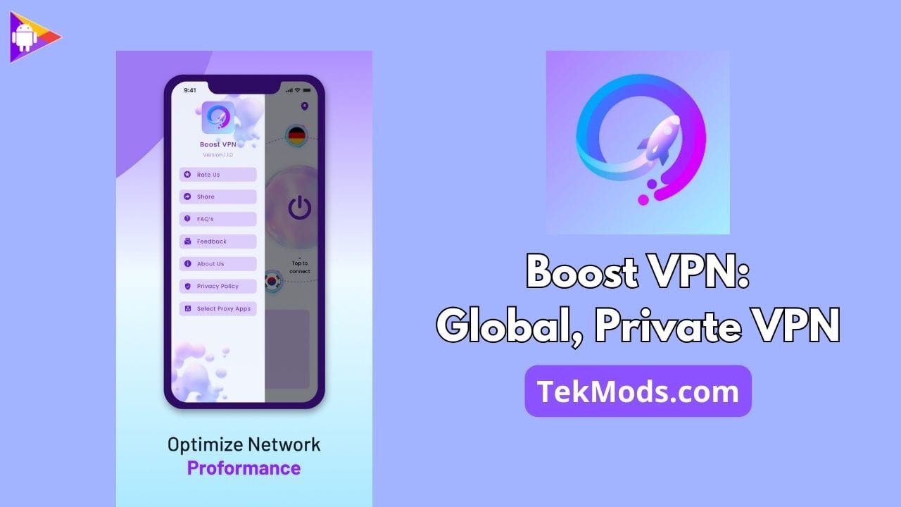 Boost VPN: Global, Private VPN