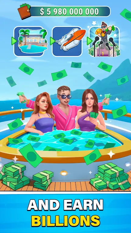 Cash Masters Bilionário Rico Mod Apk