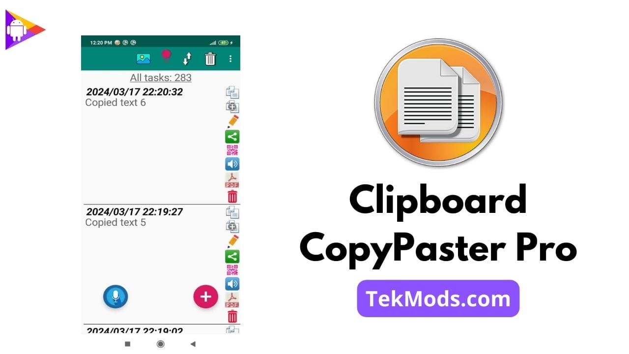 Clipboard CopyPaster Pro