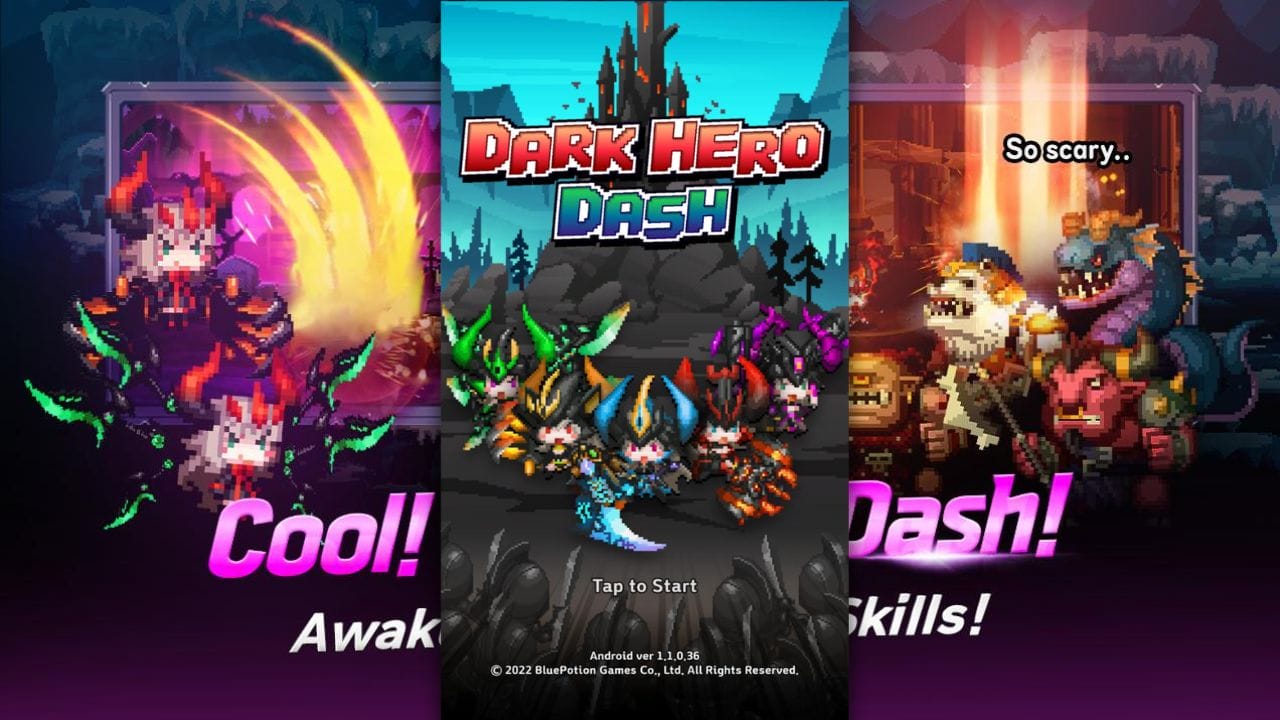 Dark Hero Dash: Idle RPG