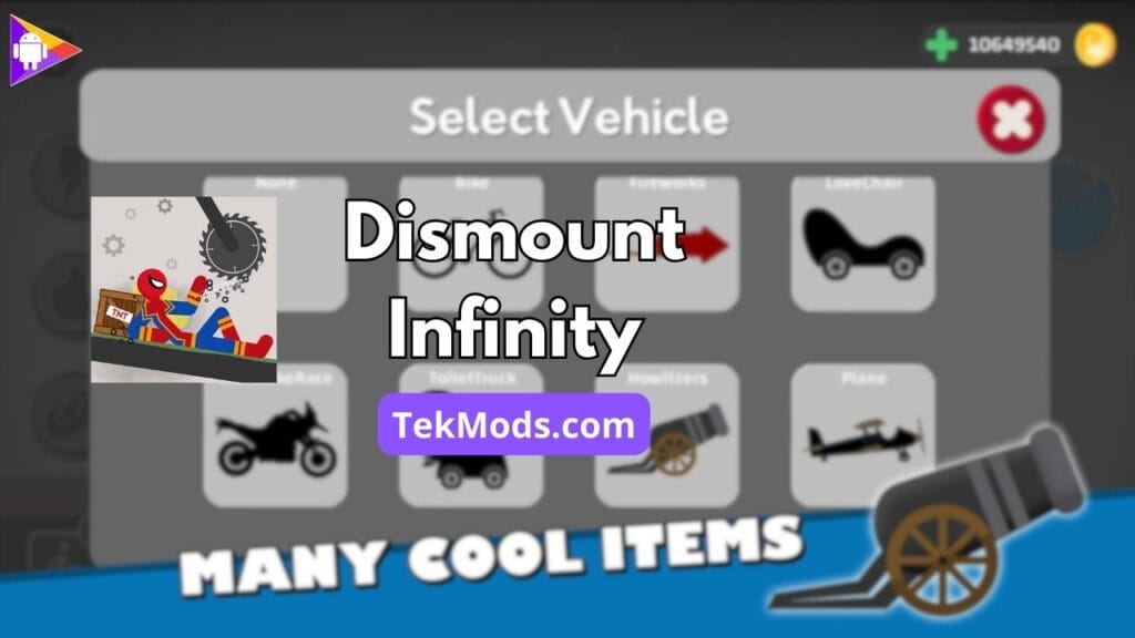 Dismount Infinity