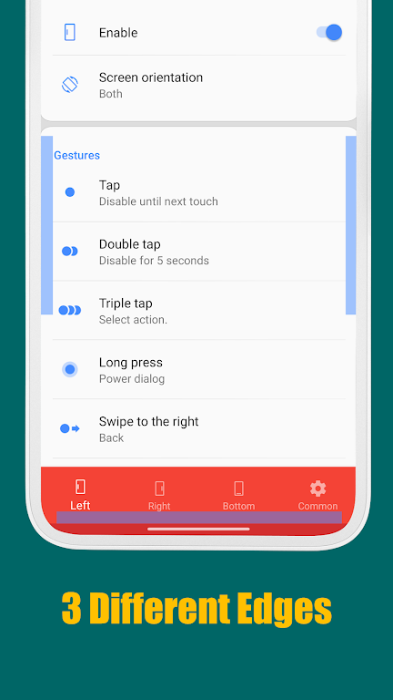 Edge Gestures Apk