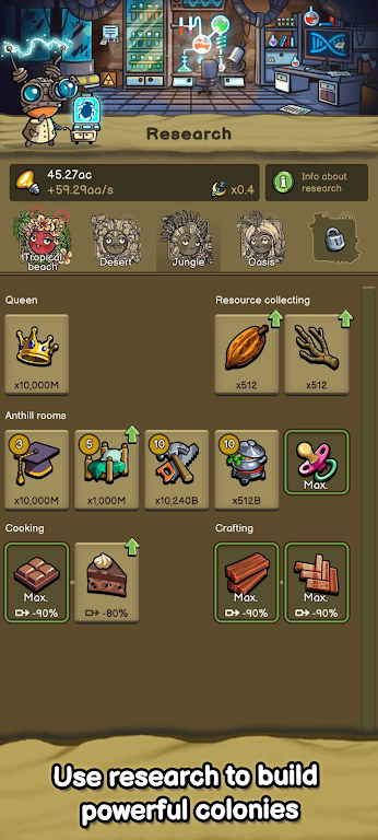 Idle Ant Colony Mod Apk Unlimited Money And Gems