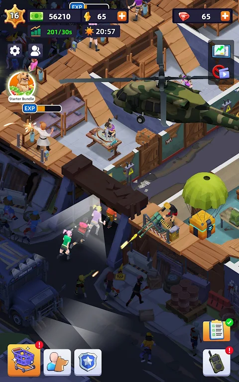 Idle Survivor Fortress Tycoon Mod Apk Free Shopping