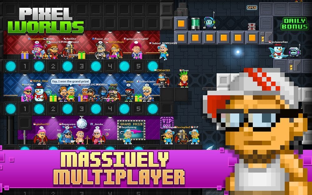 Pixel Worlds Mmo Sandbox Mod Apk
