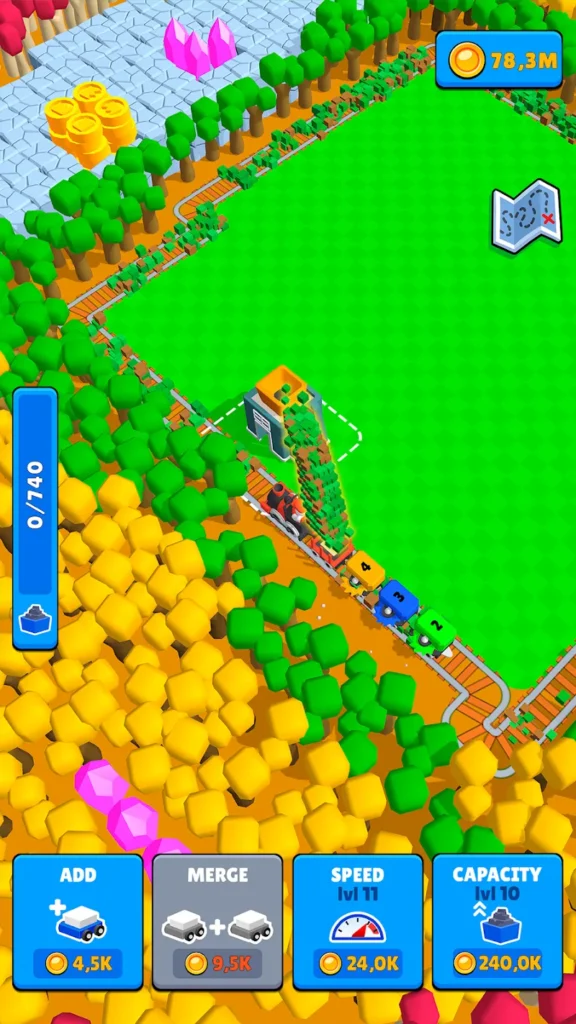 Train Miner Mod Apk