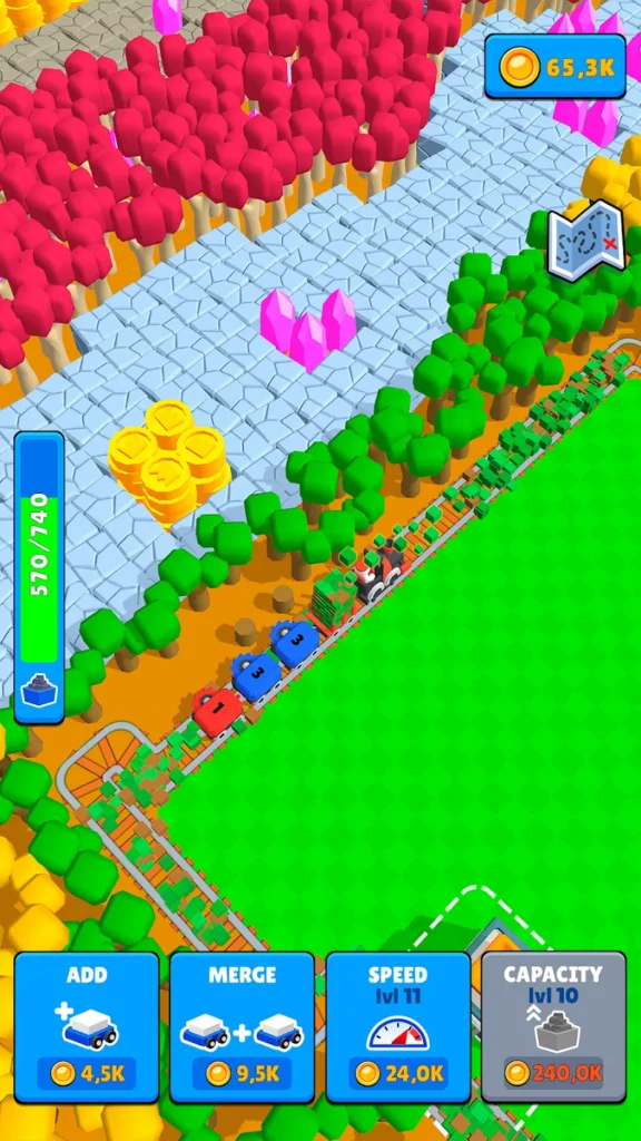 Train Miner Mod Apk Dinheiro Infinito