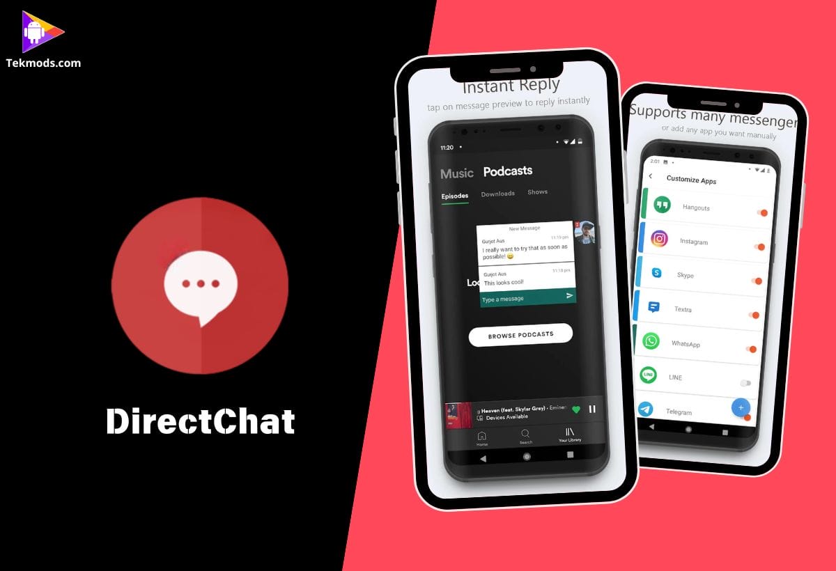 DirectChat (ChatHeads/Bubbles)