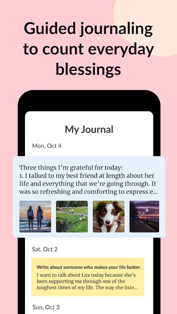 Gratitude Self Care Journal Apk