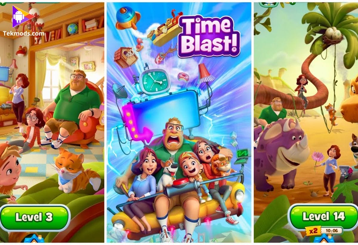 Time Blast: Jogo de Puzzle