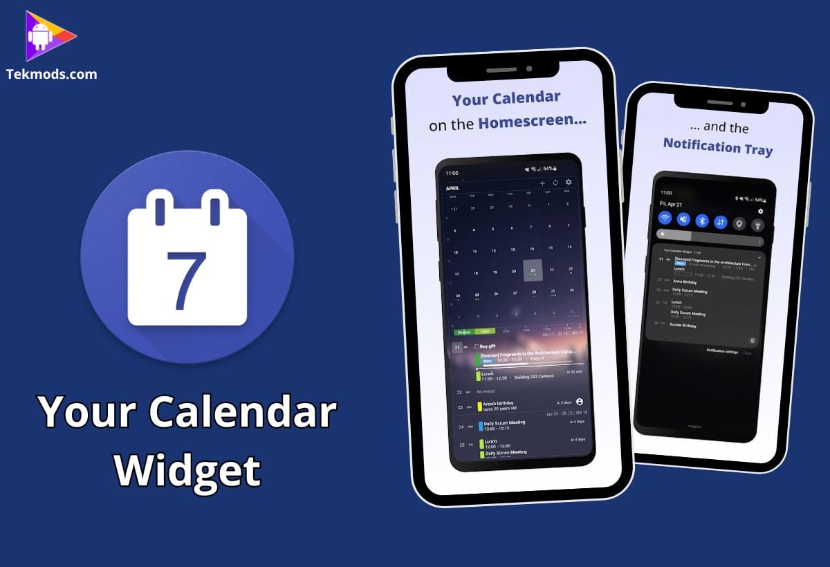 Your Calendar Widget