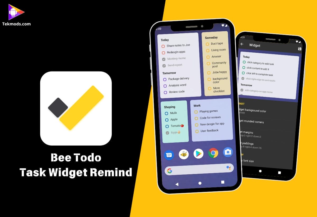 Bee Todo - Task Widget Remind