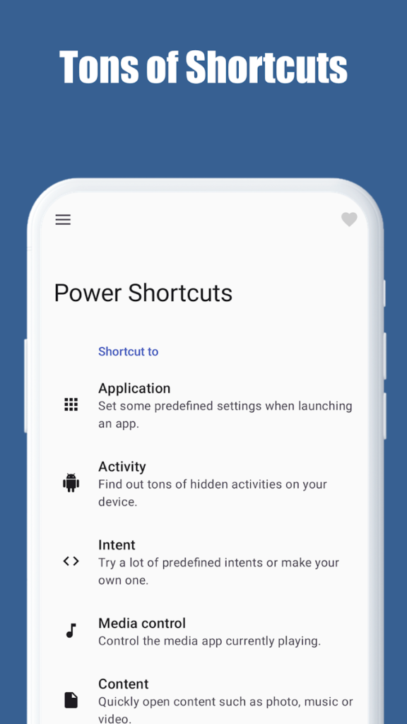 Power Shortcuts Pro Apk