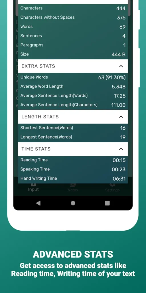 Download Contador de palavras Mod